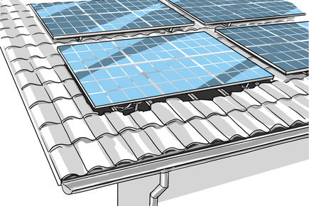 Schaden an Unterkonstruktion von Solaranlage und dem Dach infolge Schneedruck wegen falscher Montage