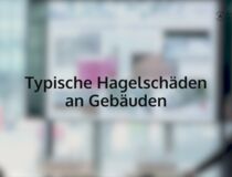 Video: Markus Imhof referiert über die typischen Hagelschäden an Gebäuden an der Swissbau 2018