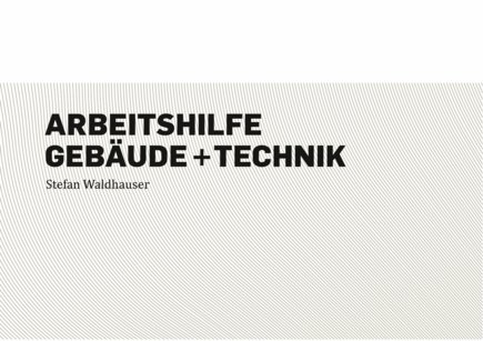 Arbeitshilfe Gebäude und Technik - Frontcover Titelseite